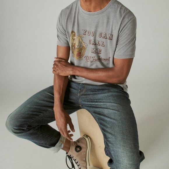 Lucky Brand Unisex Old Fashioned Graphic Tee - Picture 5 of 12